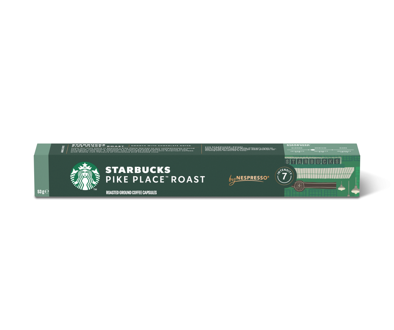 Starbucks Pike Place Roast By Nespresso - 10 Capsules
