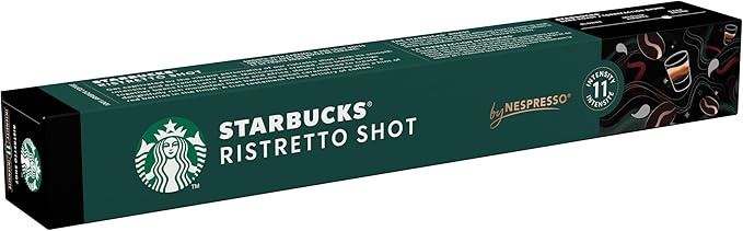 Starbucks Ristretto Shot by Nespresso - 10 Capsules