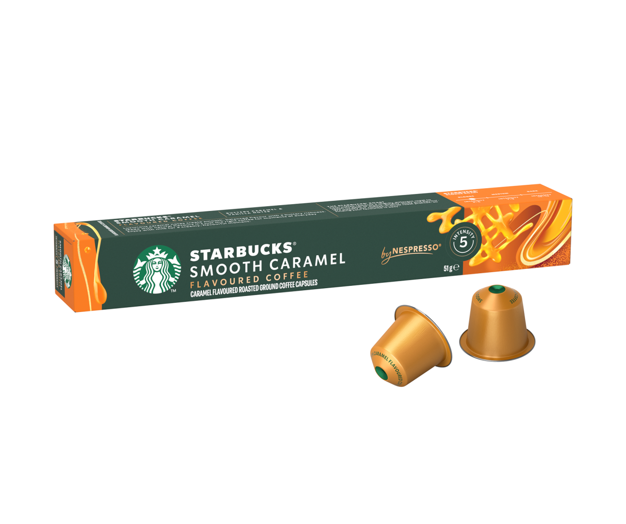 Starbucks Smooth Caramel by Nespresso - 10 Capsules