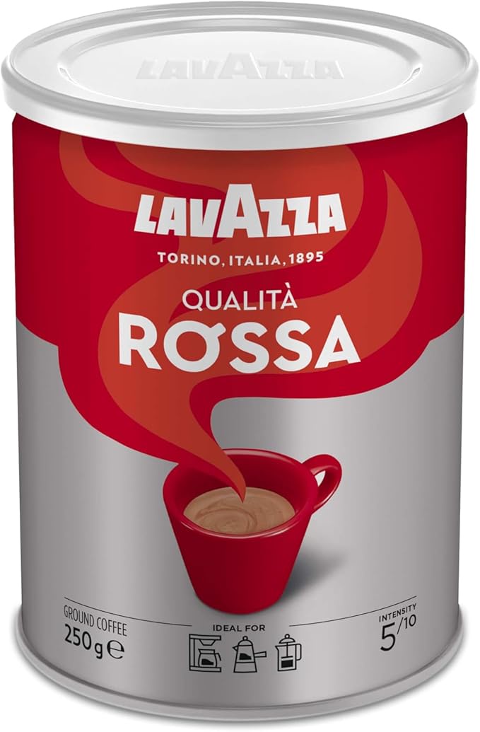 Lavazza Qualita Rossa Ground Coffee can 250g
