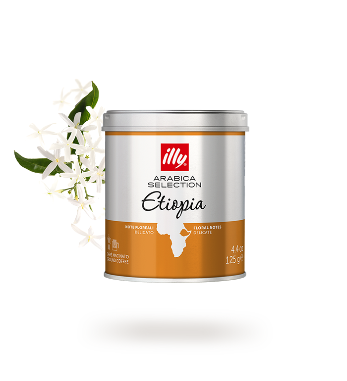 illy Arabica Selection Etiopia Ground Coffee Can 125g