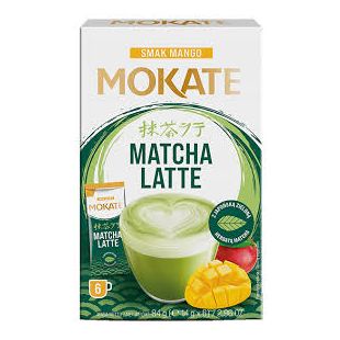 Mokate Matcha Latte Mango Flavour - 6 Sachets