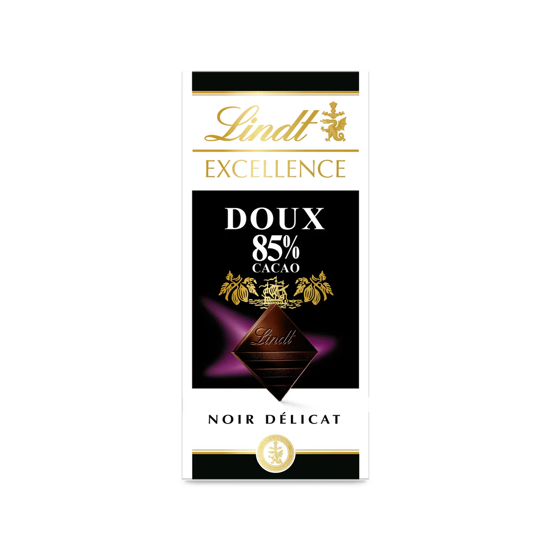Lindt Excellence 85% Dark Chocolate 100g