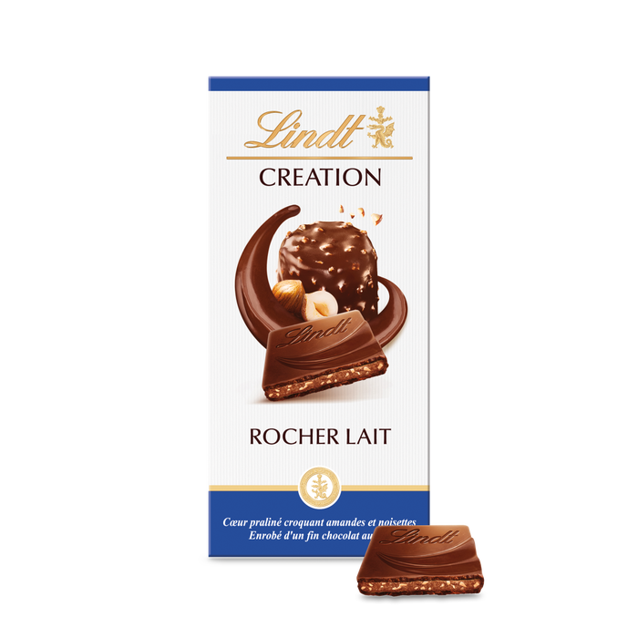 Lindt CREATION Milk Chocolate Rocher Lait 150g