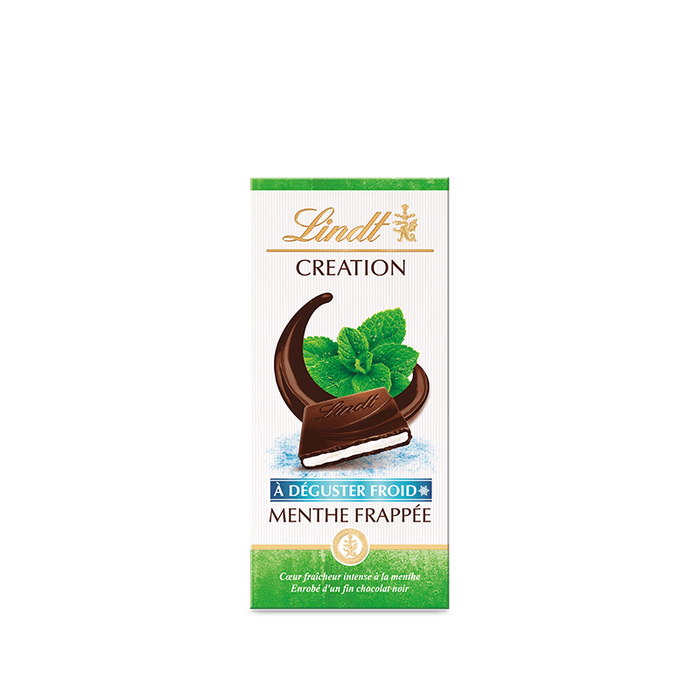 Lindt CREATION Black Mint Iced Tablet 150g