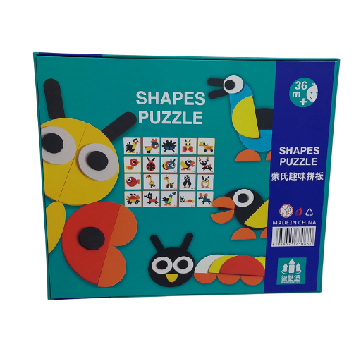 هل تخيلت إن شوية أشكال هندسية بسيطة ممكن طفلك يحولها لطائر أو حيوان