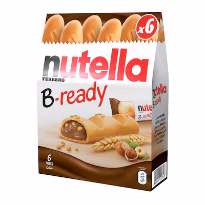 Nutella B-ready x6 - 132g
