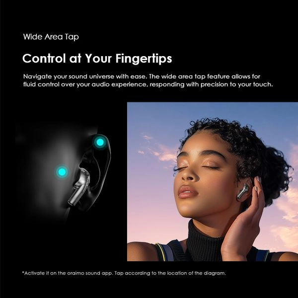 Oraimo SpaceBuds Pro Hybrid ANC True Wireless Earbuds