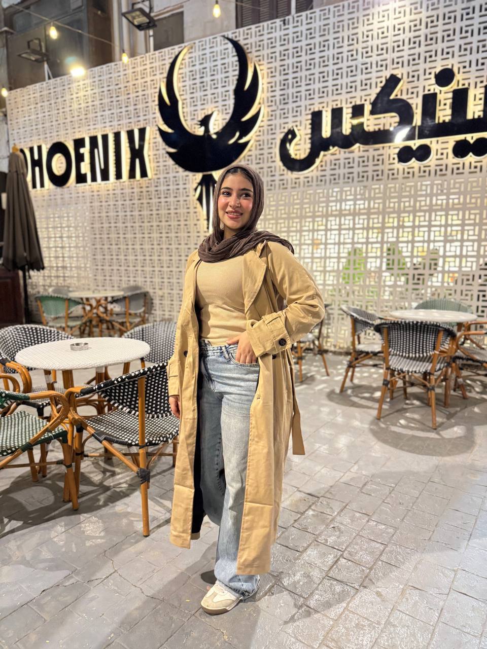 معطف جبردين طويل