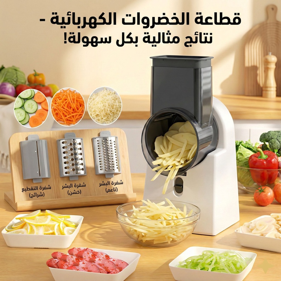 قطاعة الخضروات الذكية الحديثة