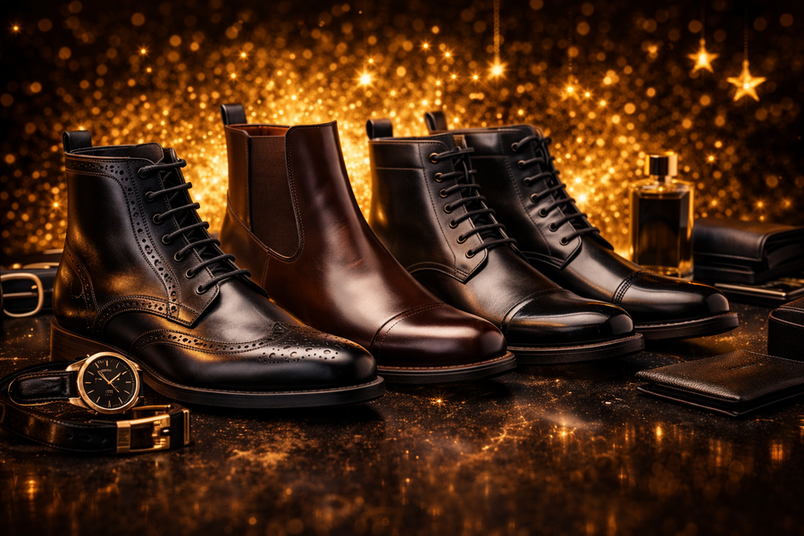 Premium Leather Shoes - أحذية جلد فاخرة