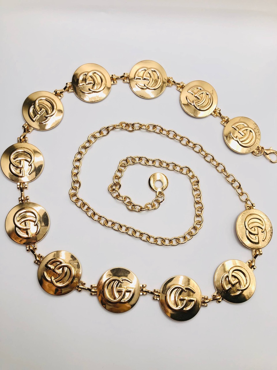Iconic G Medallion Belt – High-Gloss Luxury Statement