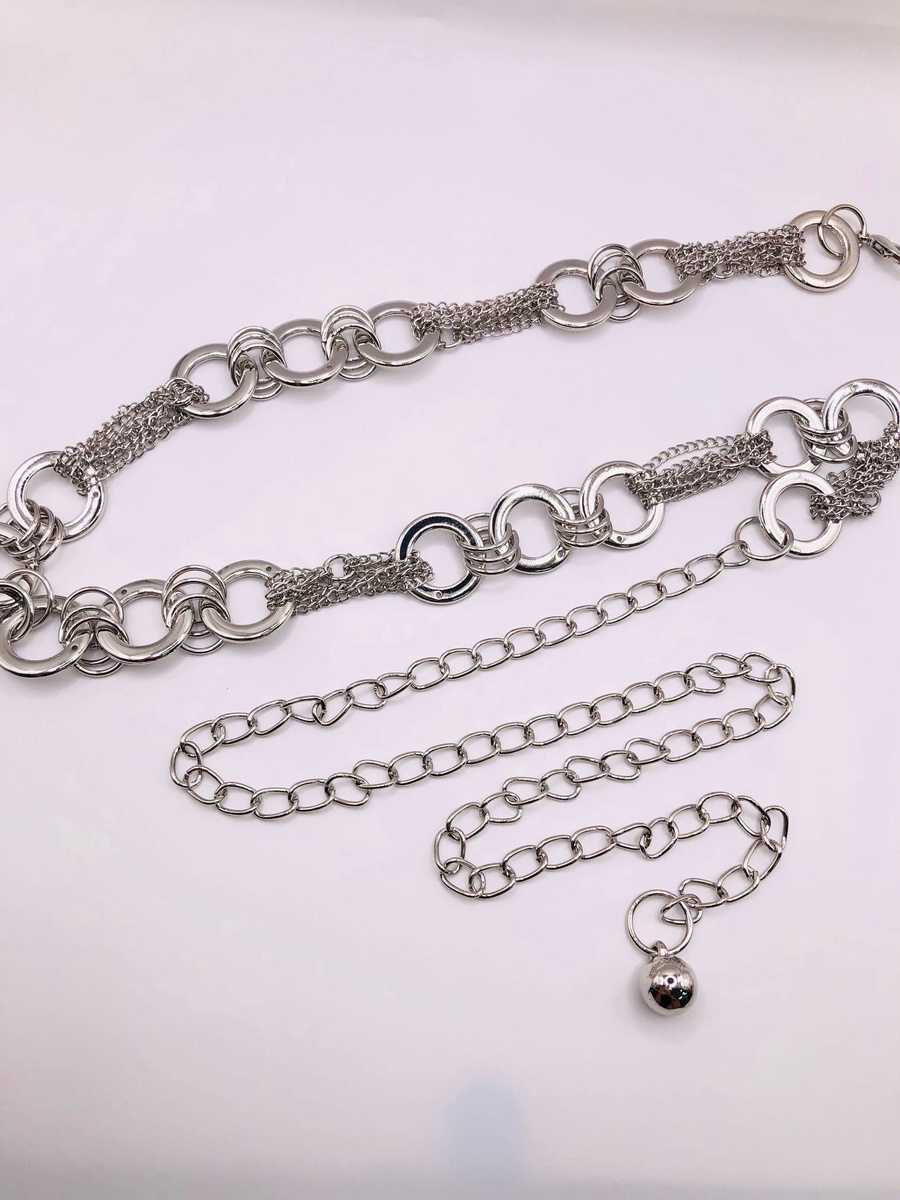 Venice Cascades Chain Belt – Layered Luxury