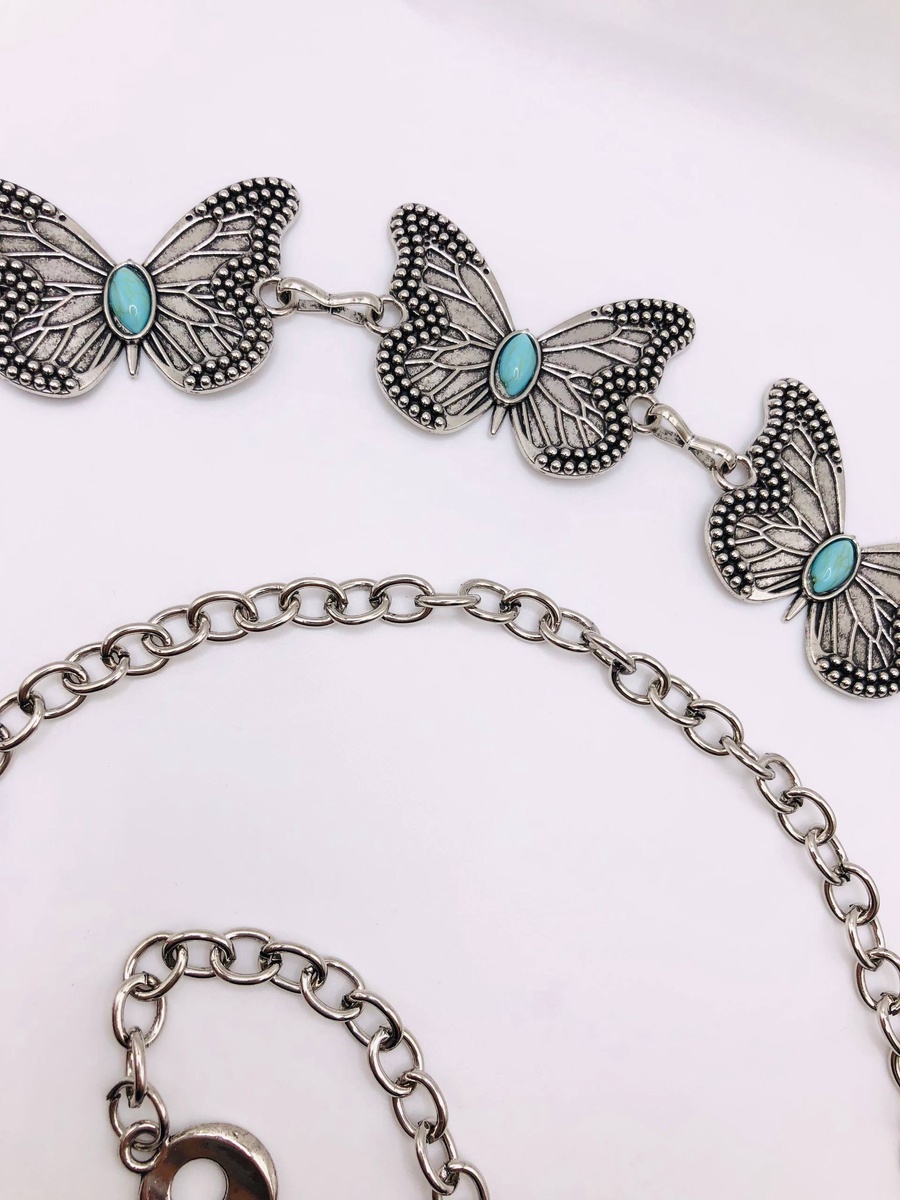 Golden Orb Belt – Polished Metallic Discs