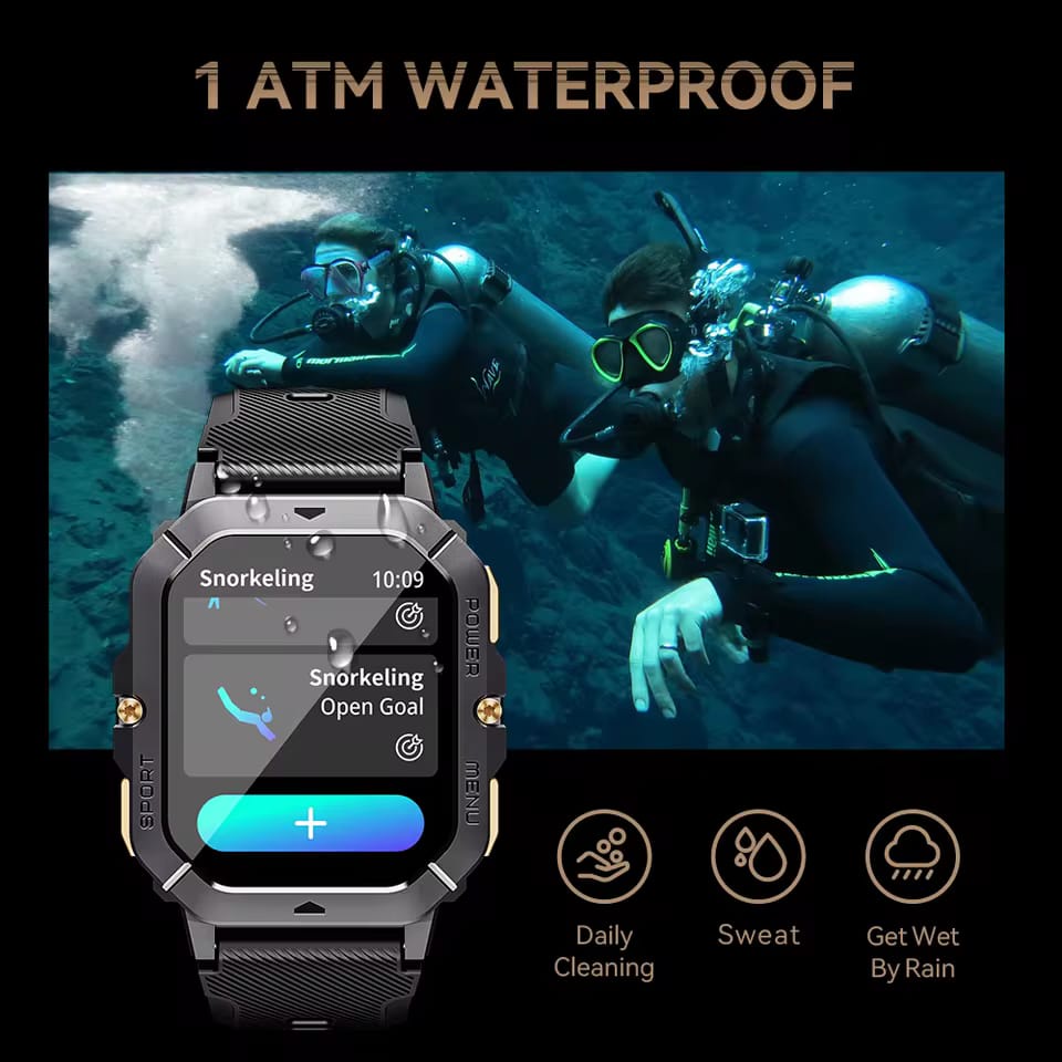 ✅ مقاومة للمياه (Waterproof)