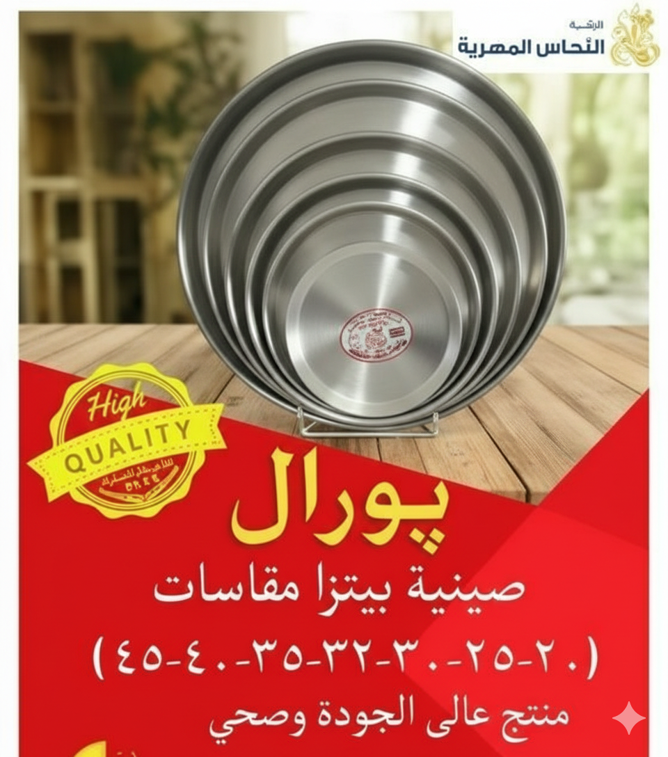طقم بورال المتكامل لصواني البيتزا