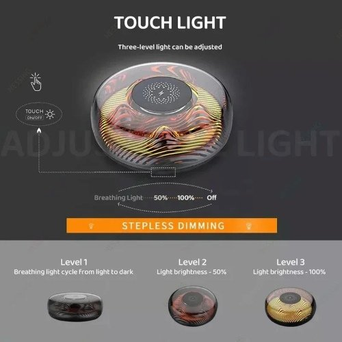 RCW-42 Wireless Charger with Night Light