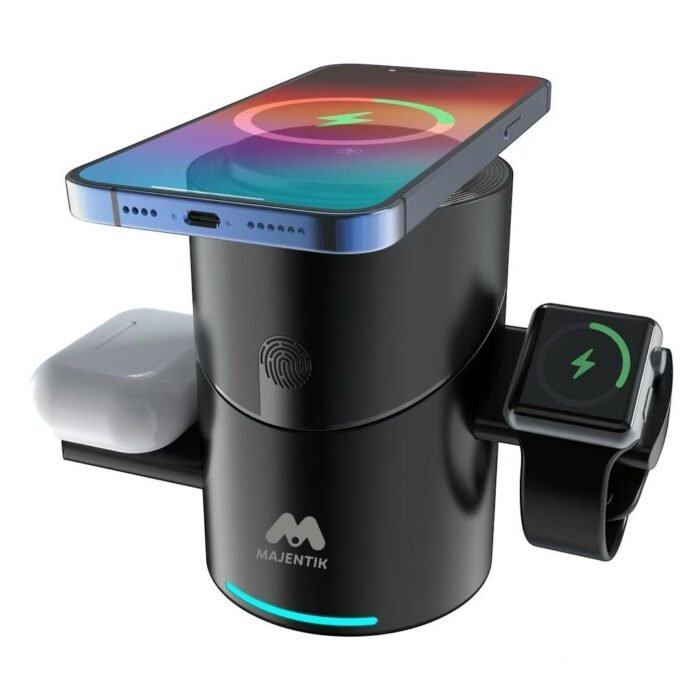 MW-20 Majentik 3-in-1 Wireless Charging Station