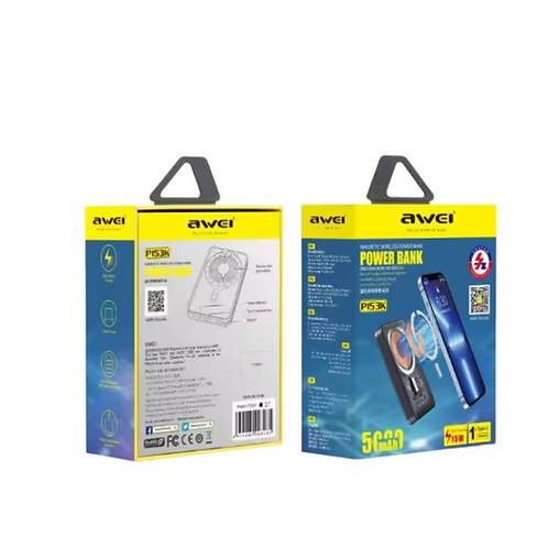 Awei P153K 5000mAh Magnetic Wireless Power Bank