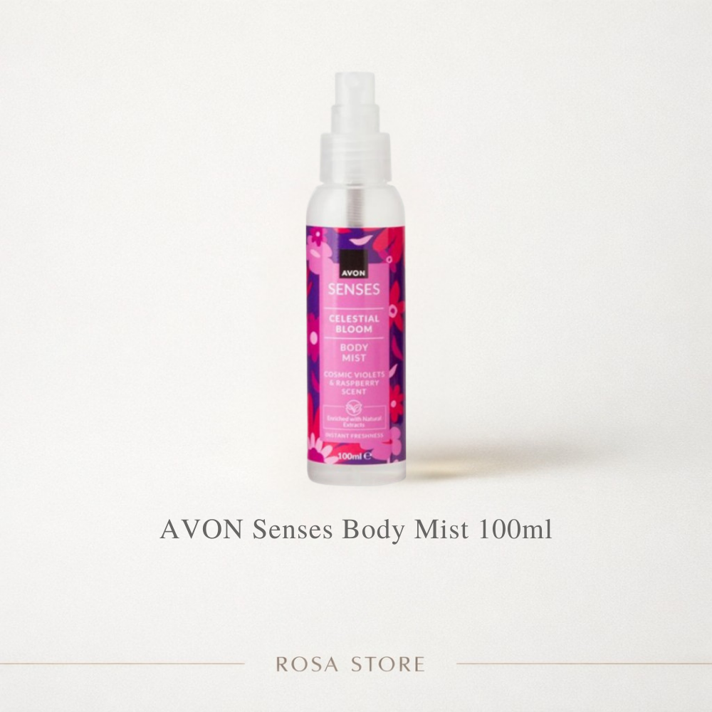 AVON Senses Body Mist 100ml – سبراي الجسم المعطر من أفون بأنواع متعددة