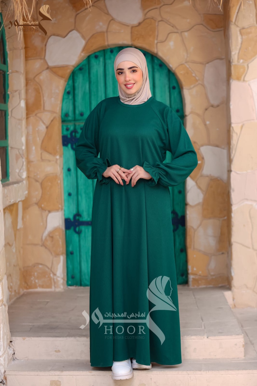 عباية وقار – ريب شتوي مستورد بأكثر من طريقة لبس -دريس وفستان مع بعض