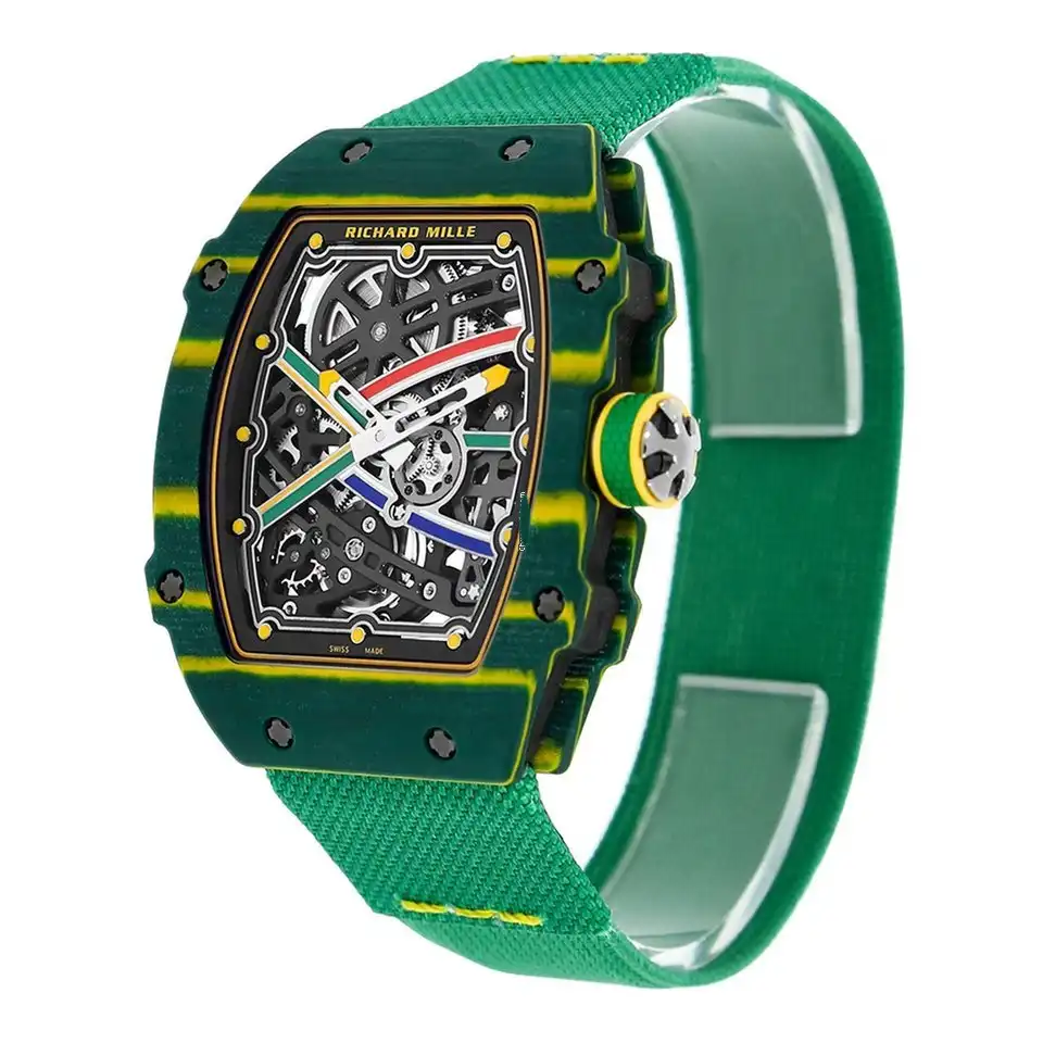  Richard Mille RM67-02 green strap ultra slim Swiss Super Master