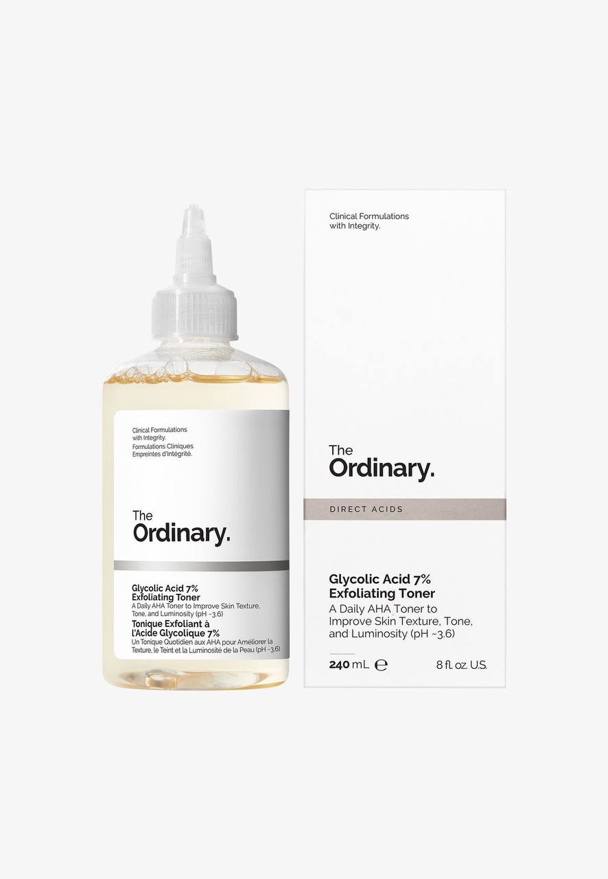 The Ordinary Glycolic Acid 7% Exfoliating Toner (240ml)