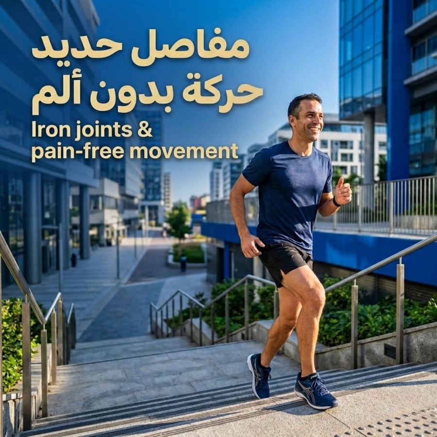 مفاصل حديد وحركة بدون ألم