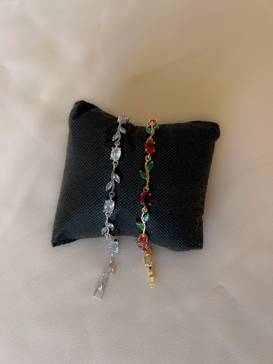 Tulip Gold-Plated Bracelet