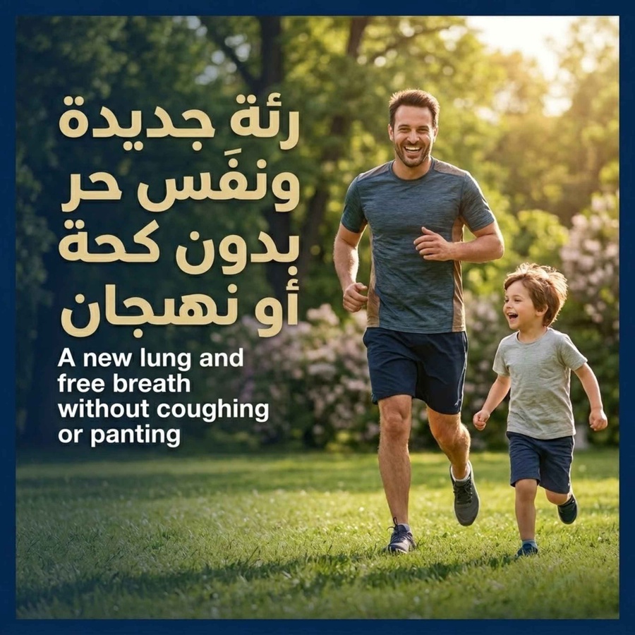 رئة جديدة ونفس حر بدون كحة أو نهجان