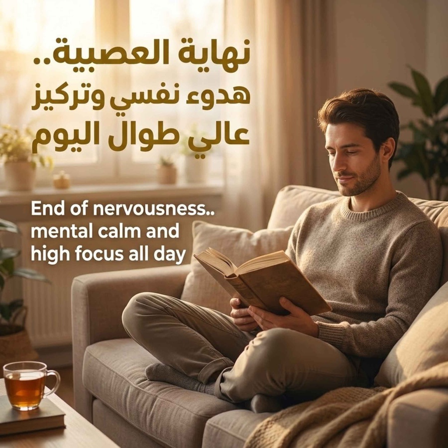هدوء نفسي وتركيز عالي طوال اليوم