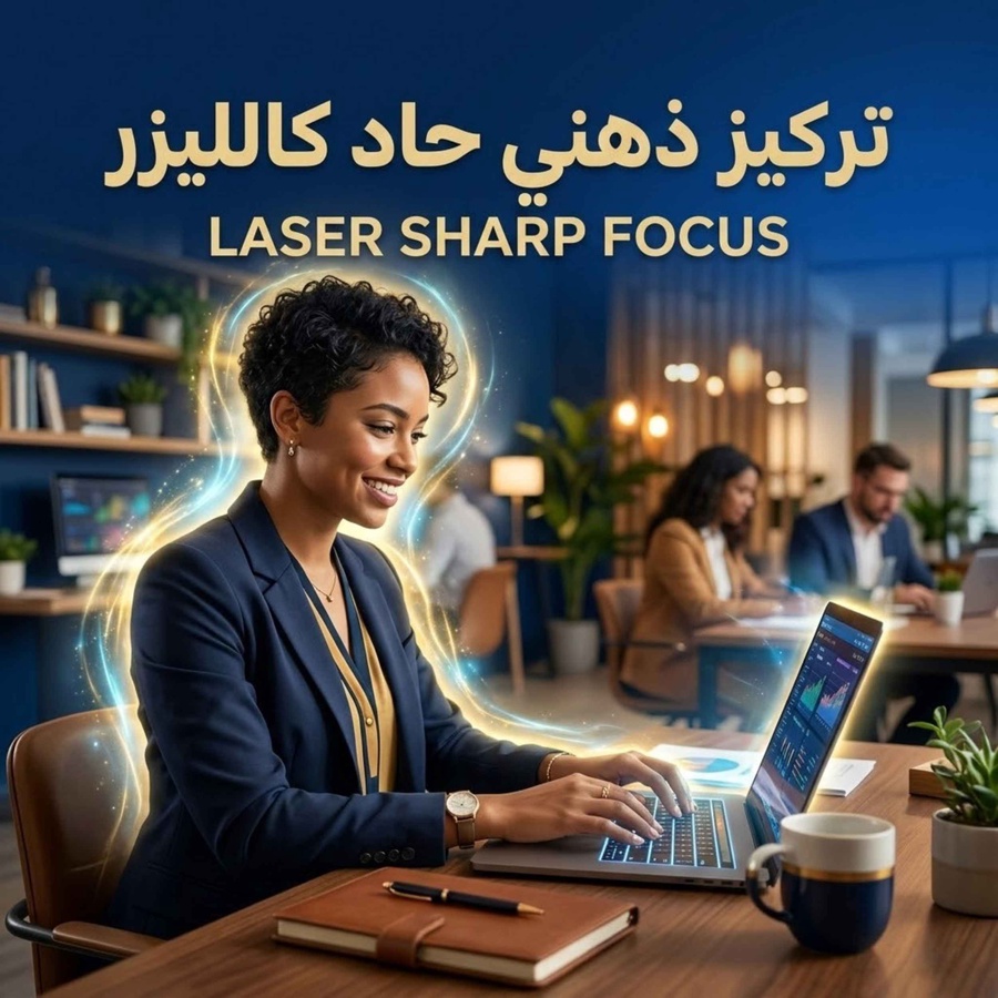 تركيز ذهني حاد كالليزر