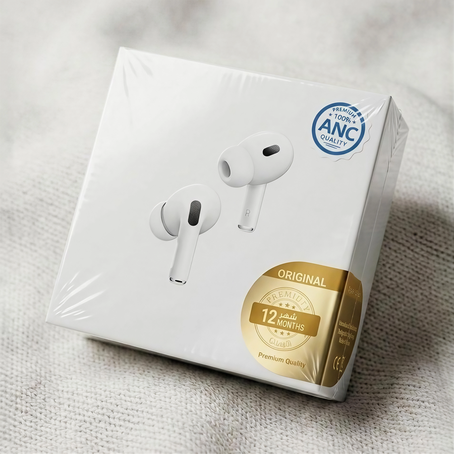 سماعة AirPods Pro 2 من براند Skypro – عزل ضوضاء ANC – شحن Type -C– خامات Premium