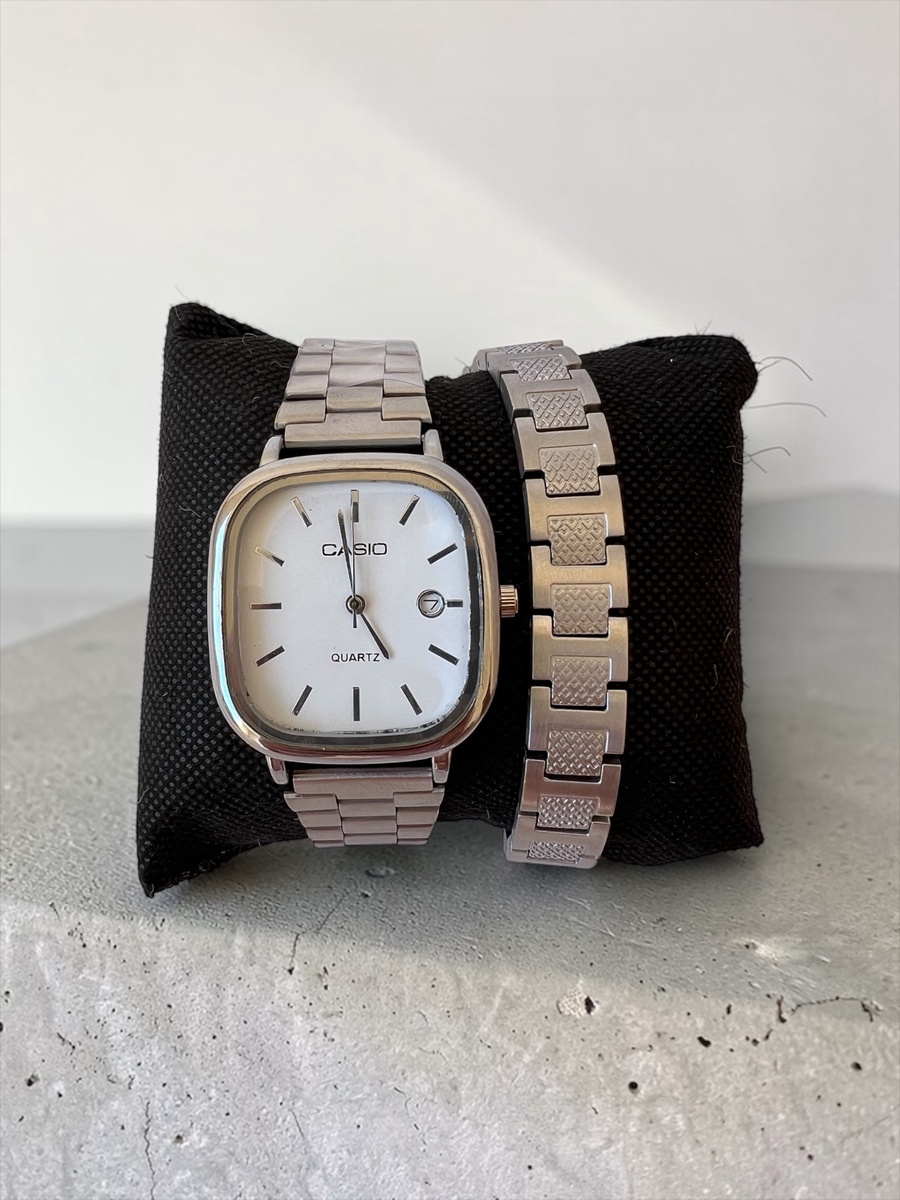 Casio Watch & Lacoste Bracelet Package 