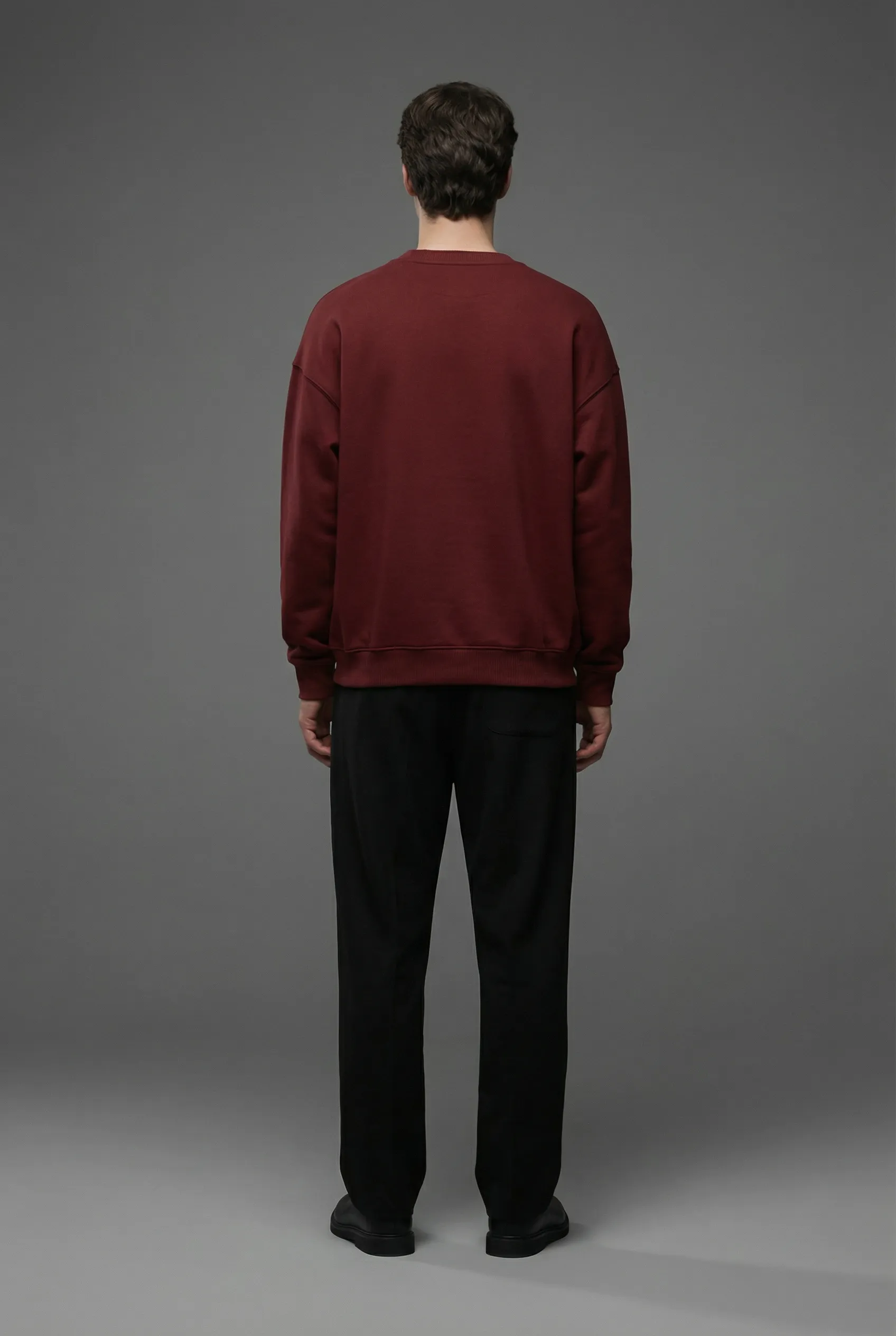 Round Basic "Burgundy"
