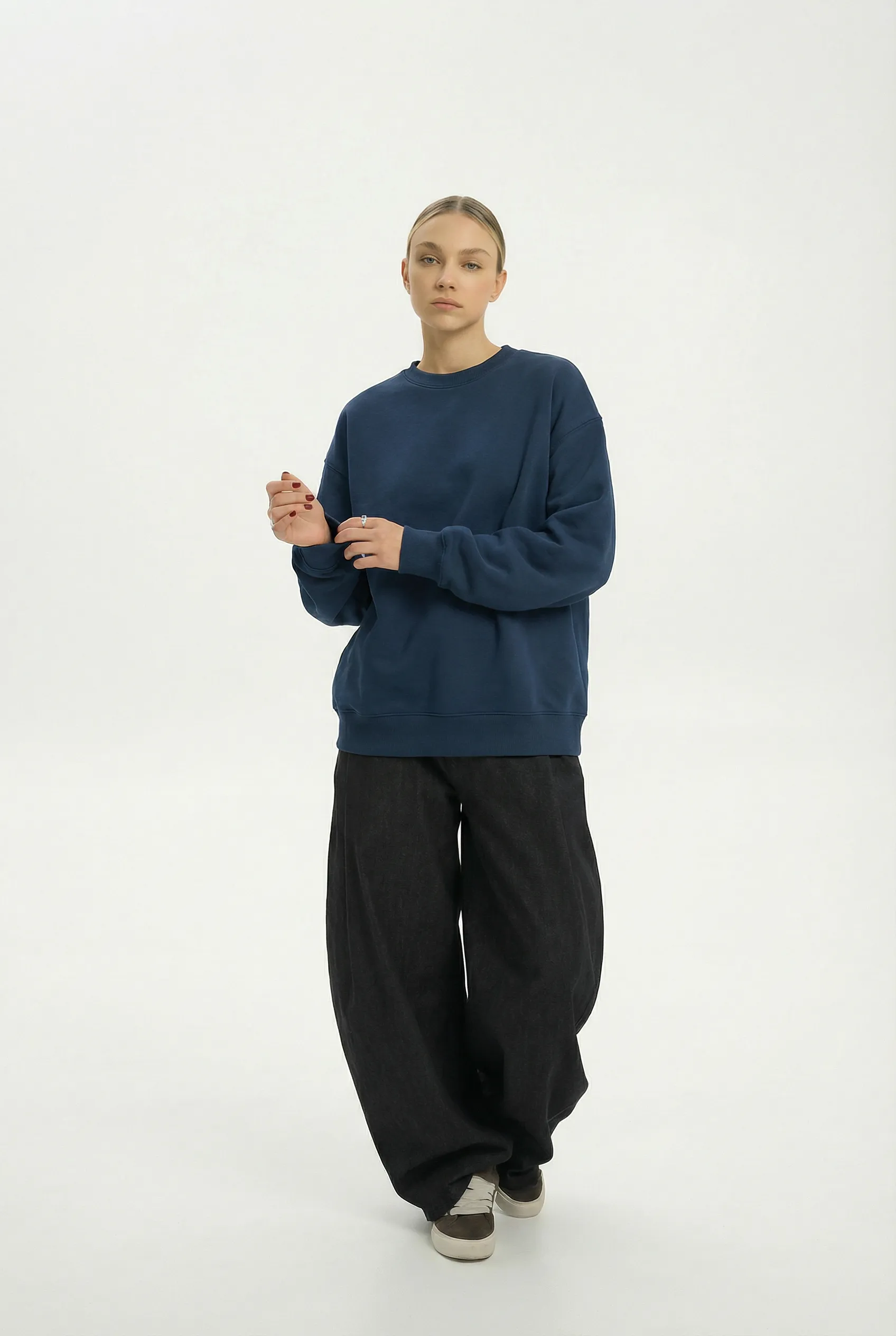 Round Basic "Petrol Blue"