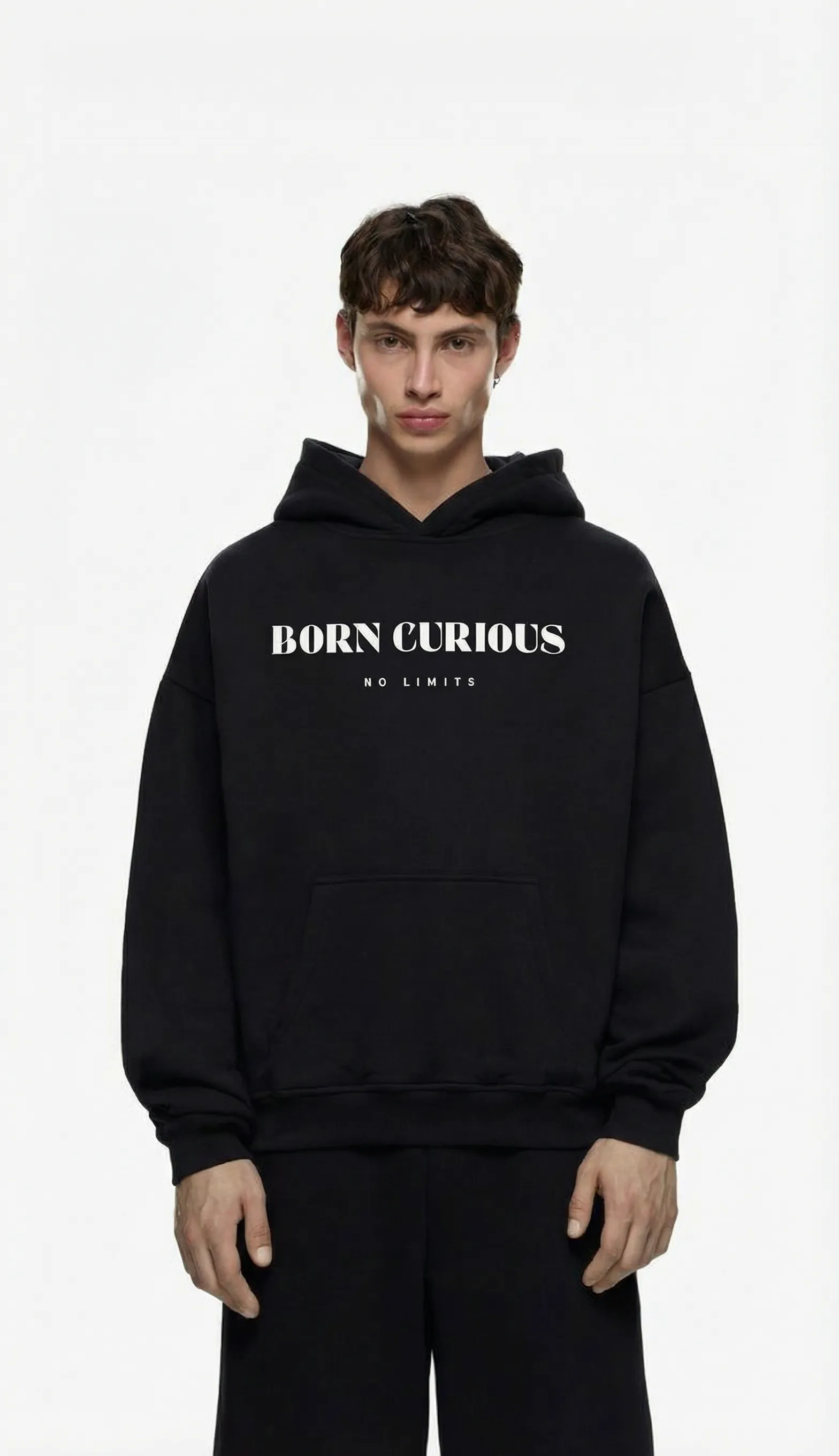 Hoodie "BORN CURIOS"