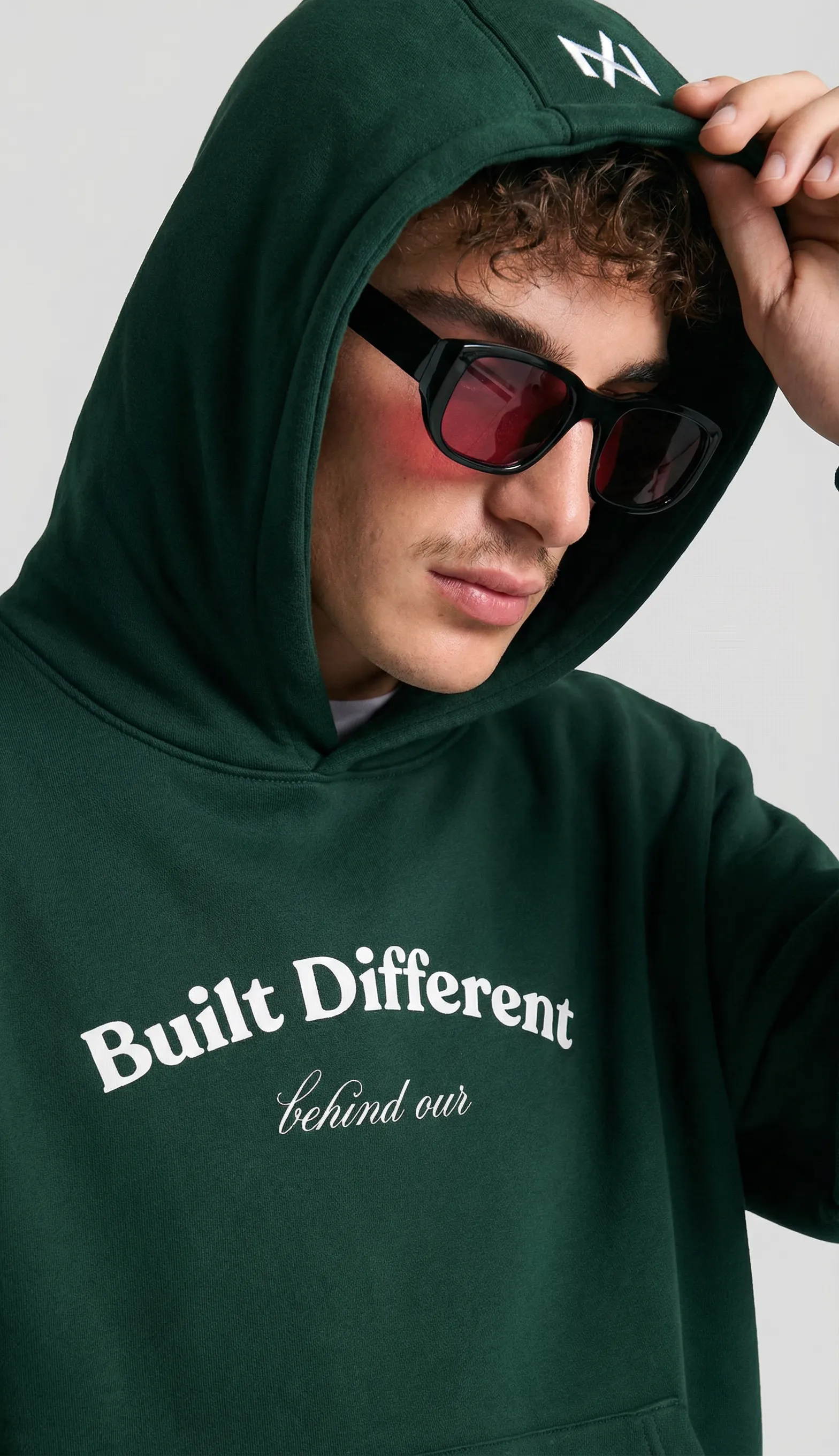 Hoodie "Built Different"