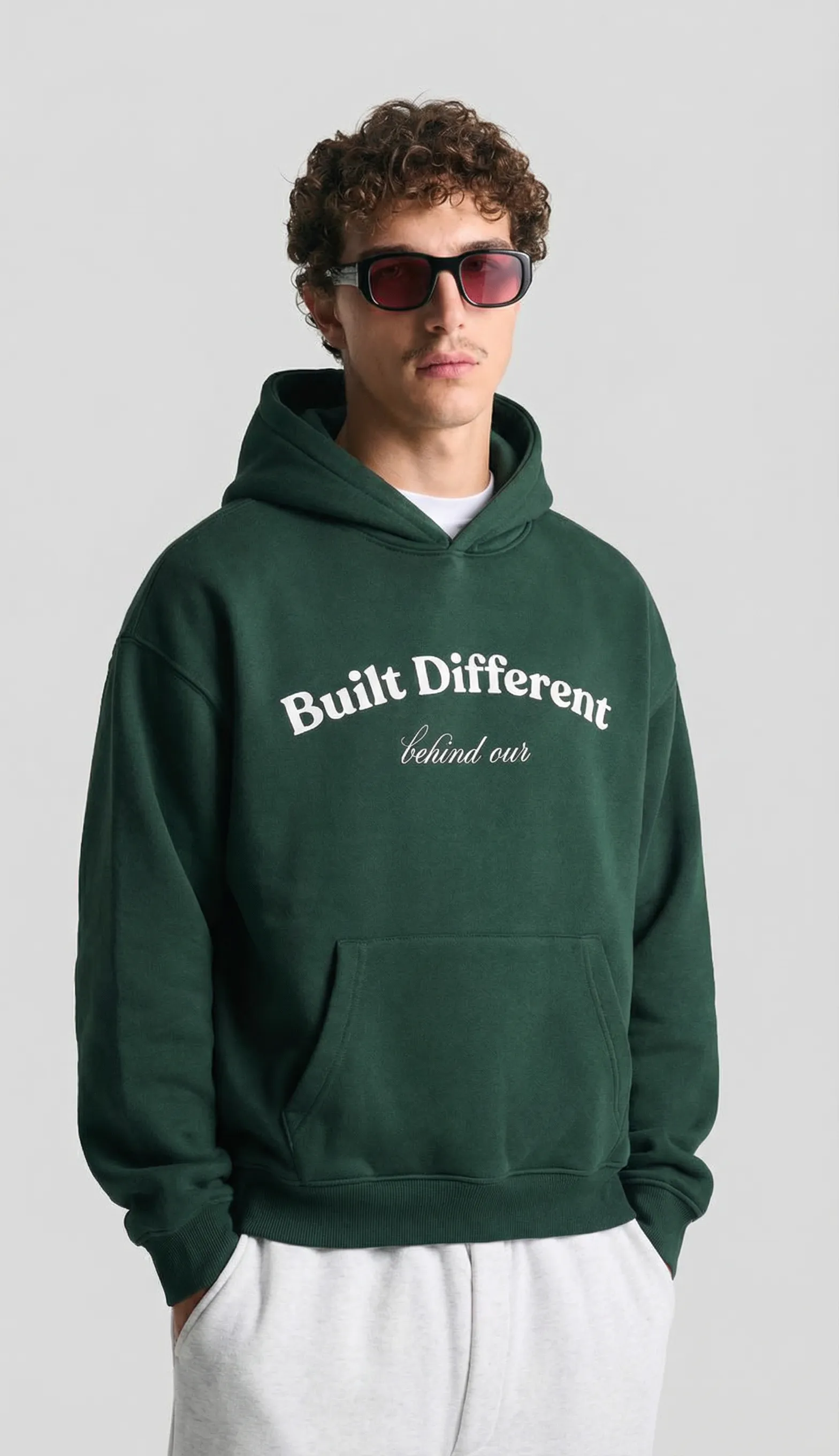 Hoodie "Built Different"