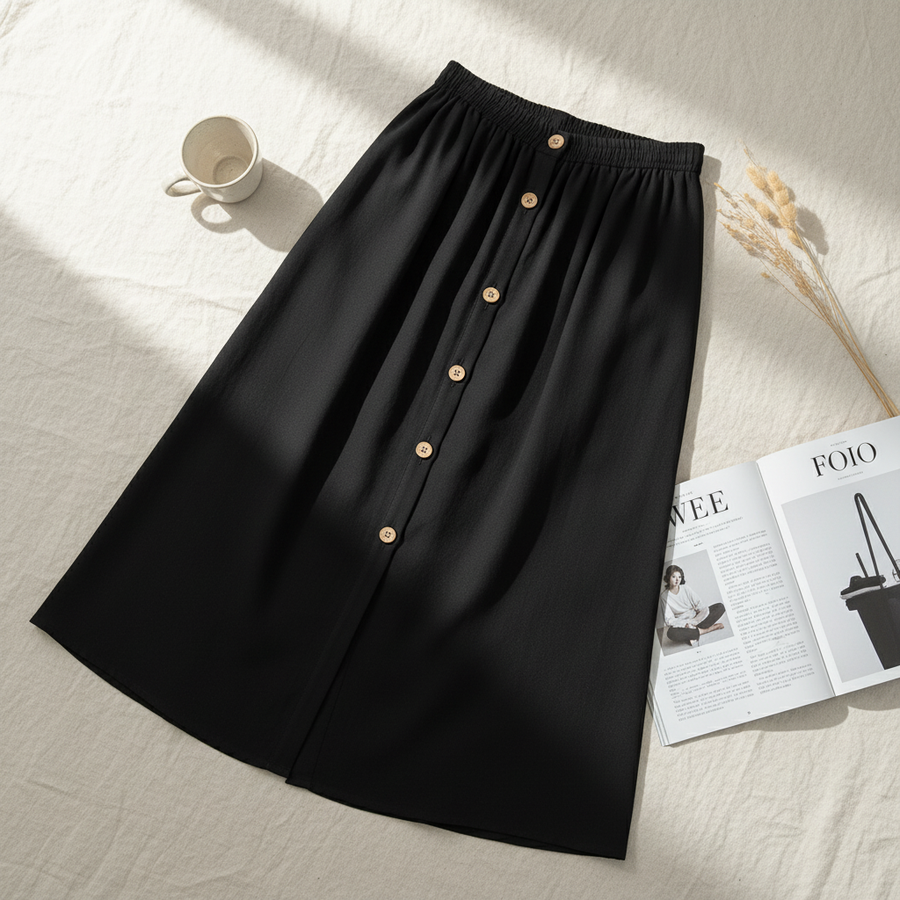 Modest skirt-Black🖤