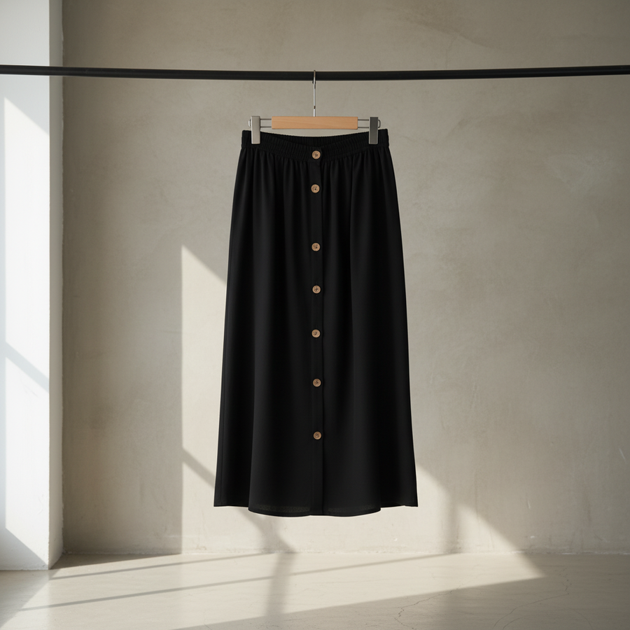 Modest skirt-Black🖤
