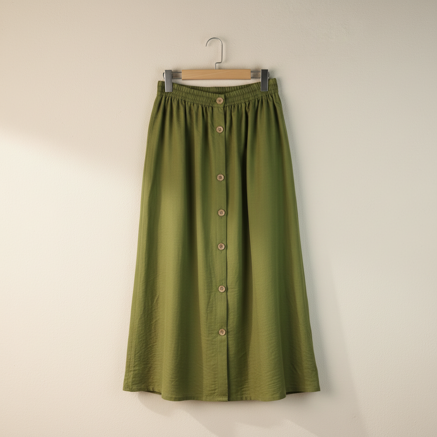 Modest skirt- Soft Lemon💛