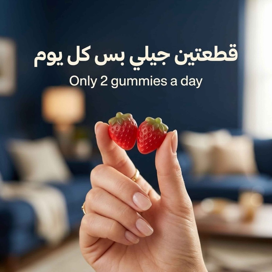 الخطوة الثانية: قطعتين جيلي بس كل يوم