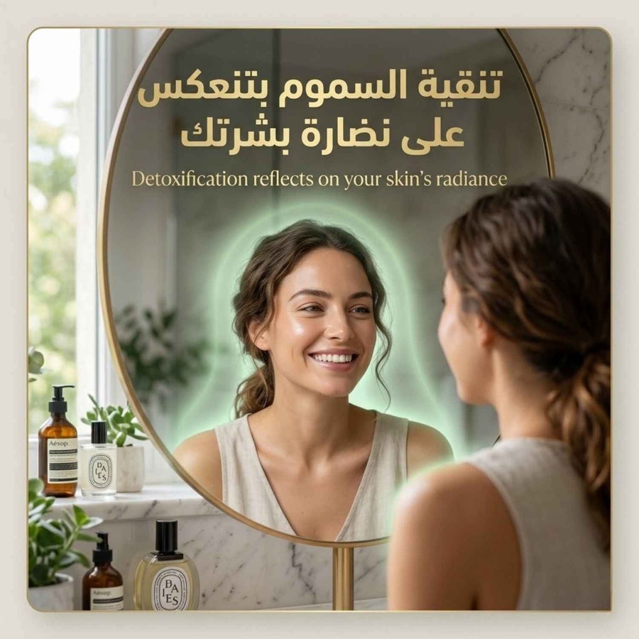 تنقية السموم بتنعكس على نضارة بشرتك