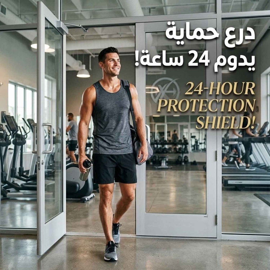 درع حماية يدوم 24 ساعة