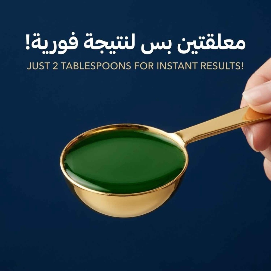 الخطوة الثالثة: معلقتين بس لنتيجة فورية