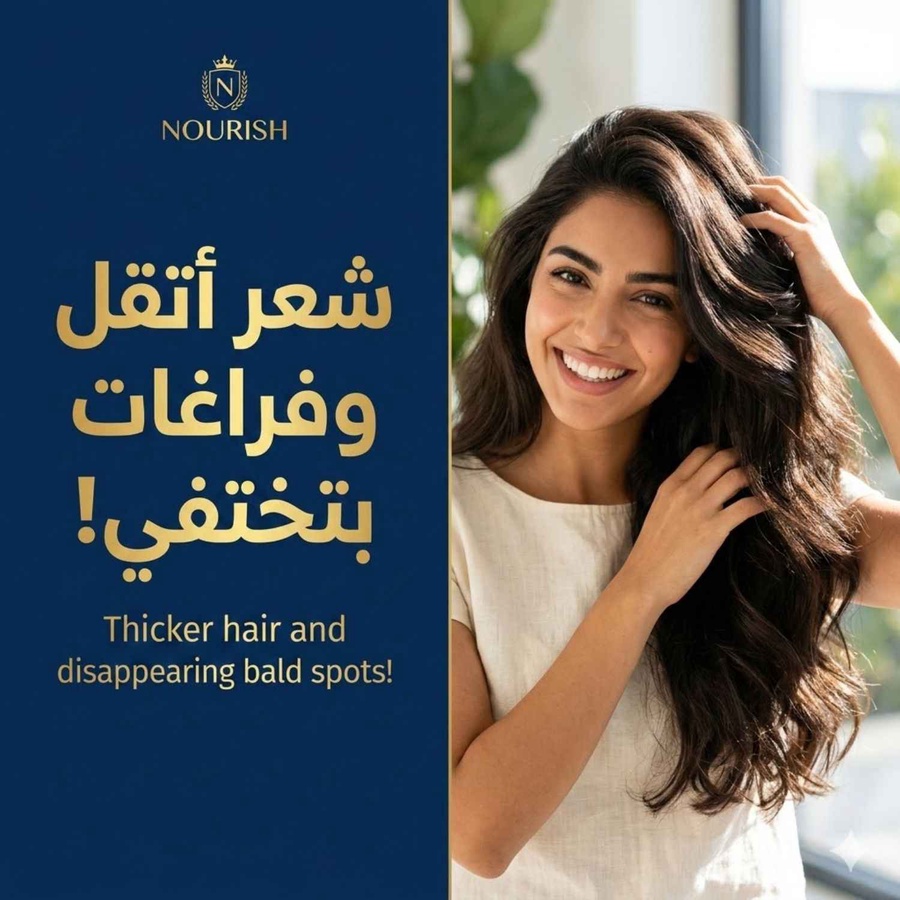 شعر أتقل وفراغات بتختفي