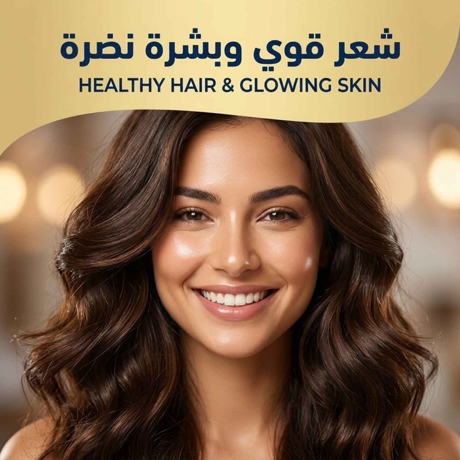 شعر قوي وبشرة نضرة