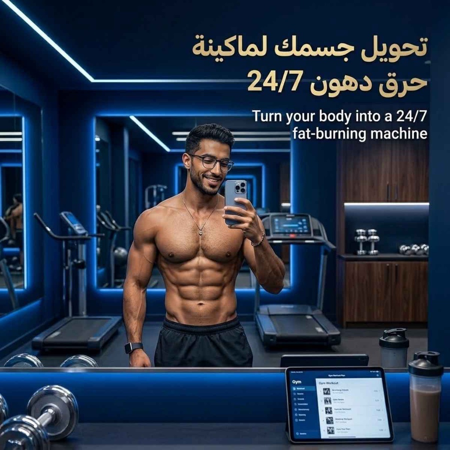 تحويل جسمك لماكينة حرق دهون 24/7
