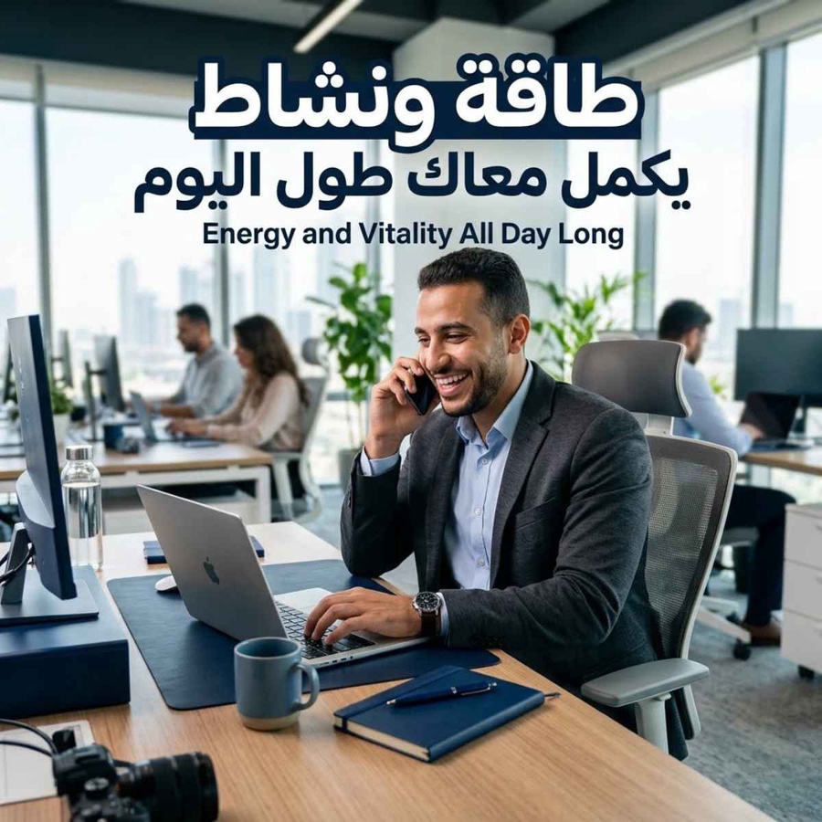 طاقة ونشاط يكمل معاك طول اليوم